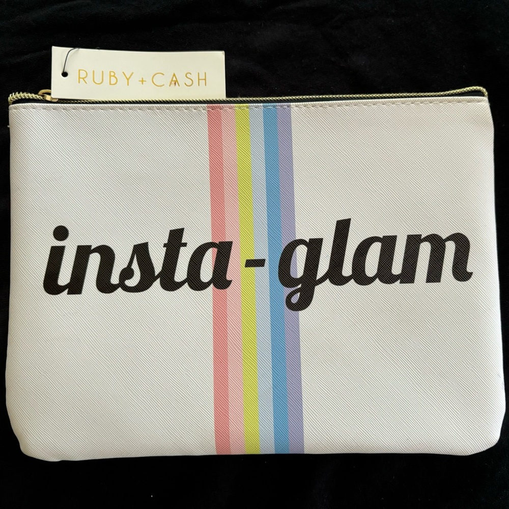 Ruby + Cash makeup pouch